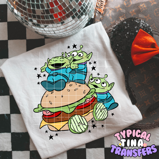 Toy Aliens | DTF Transfer | POD - Choose Design