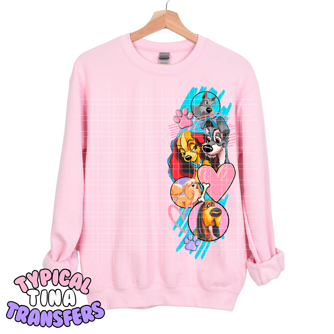 Classic Pup Love | DTF Transfers | POD