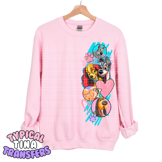 Classic Pup Love | DTF Transfers | POD