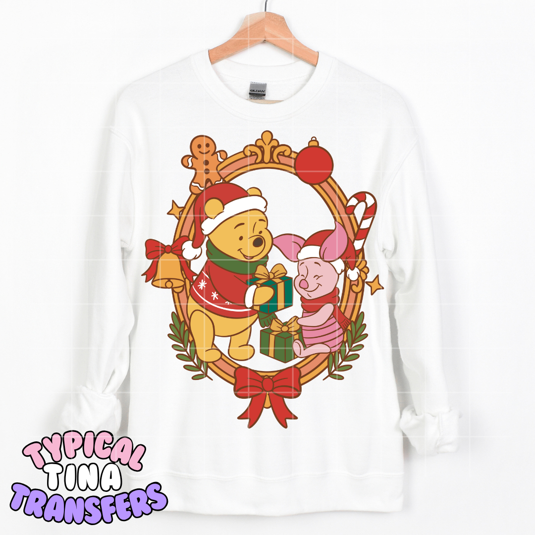 Winter Frames - Magical Characters | DTF Transfer | POD - pick design