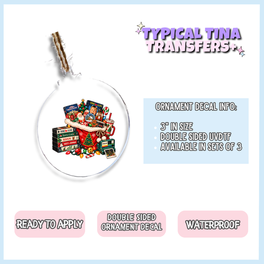 Classic Christmas Movie | 3" Xmas Ornament | POD