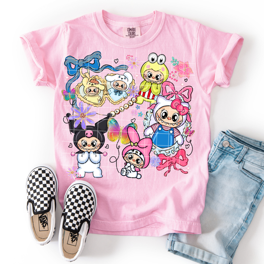 Lafu Kitty and friends locket | DTF Transfer | POD