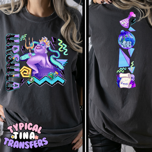 Sea Witch with name | DTF Transfer | POD