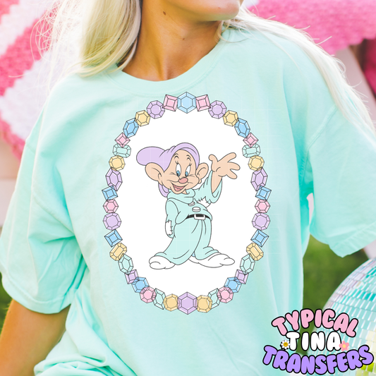 7 Guys Diamond Frame | DTF Screen Print | POD - Choose Design