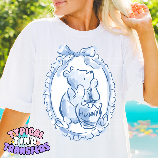 Frame Win Bear | DTF Transfer | POD