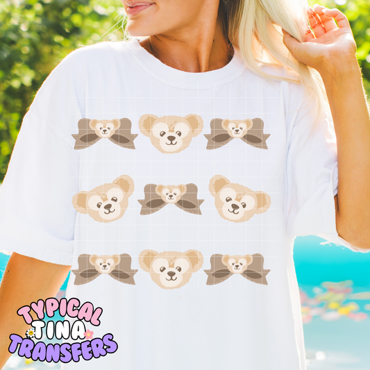 Teddy Coquette | DTF Transfer | POD - choose color