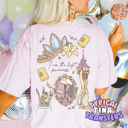 I am the lost princess Mural elements | DTF Transfer | POD