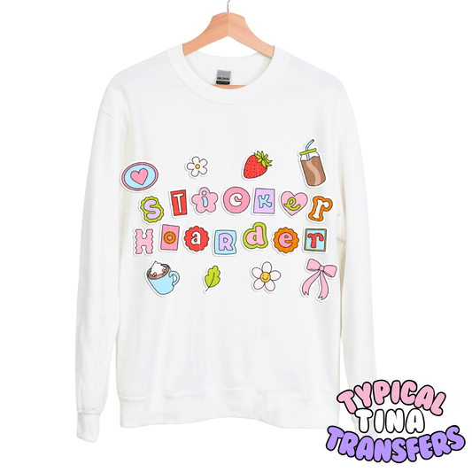 Sticker hoarder | DTF Transfers | POD