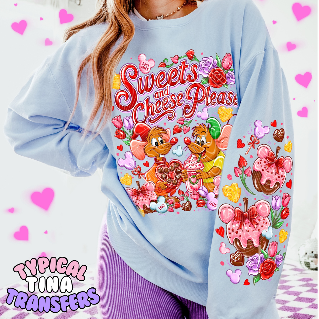 Sweets and Cheese please | DTF Transfers | POD