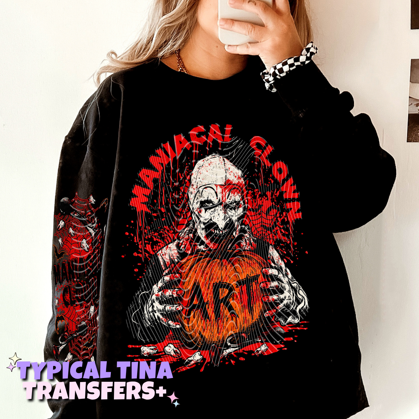 Maniacal Clown | DTF Transfers | POD