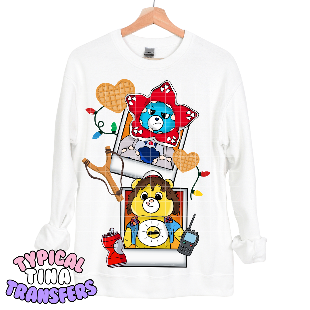 Polaroid Care B ST Mash up | DTF Transfers | POD