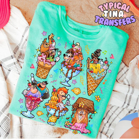 Ice Cream Goof | DTF Transfer | POD