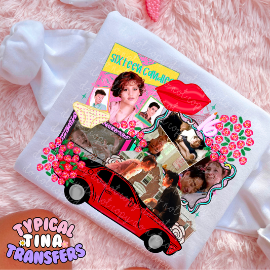 16 candles | DTF Transfer | POD