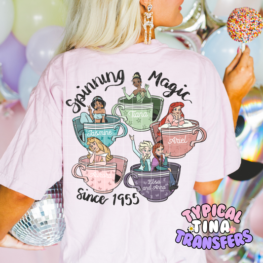 Spinning Magic Group | DTF Screen Print | POD
