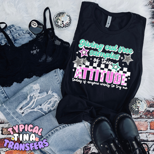 Attitude samples | DTF Transfer | POD