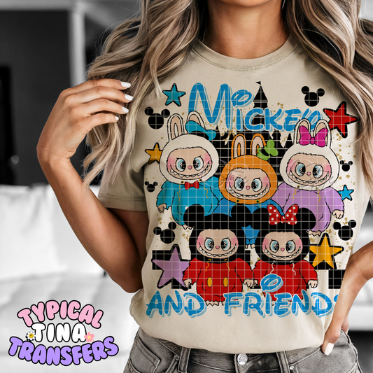 Labu - Mick and friends | DTF Screen Print | POD