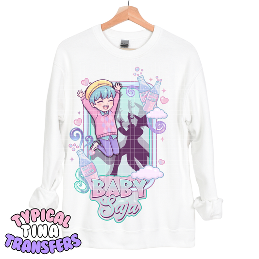 Chibi - Baby Saj.a | DTF Transfers | POD