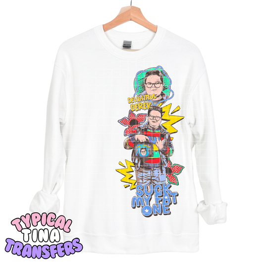 ST - Derek colorful comic version | DTF Transfers | POD