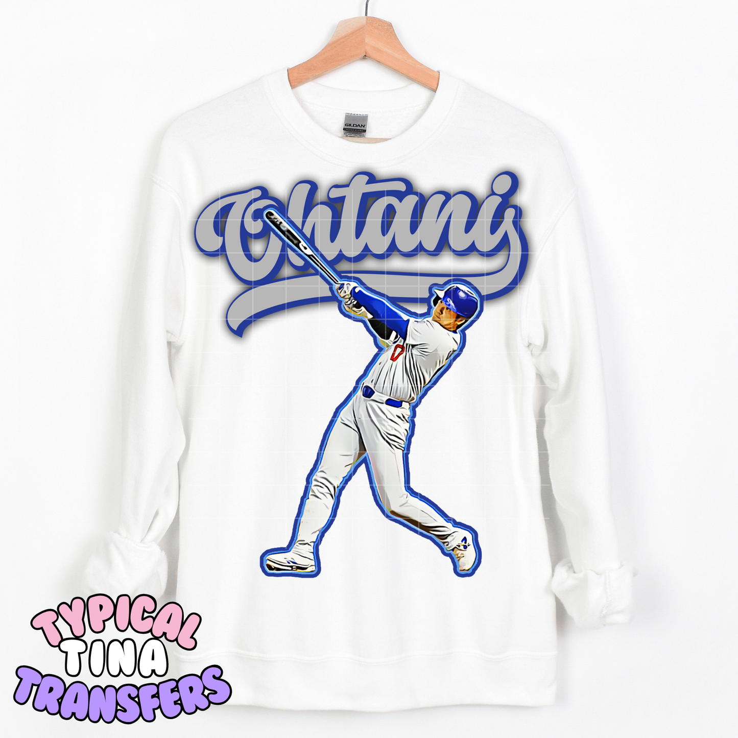 LA Baseball Player O |  DTF Transfer | POD