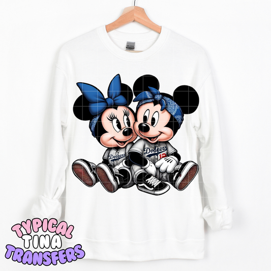 M&M LA Team (sitting) | DTF Transfer | POD