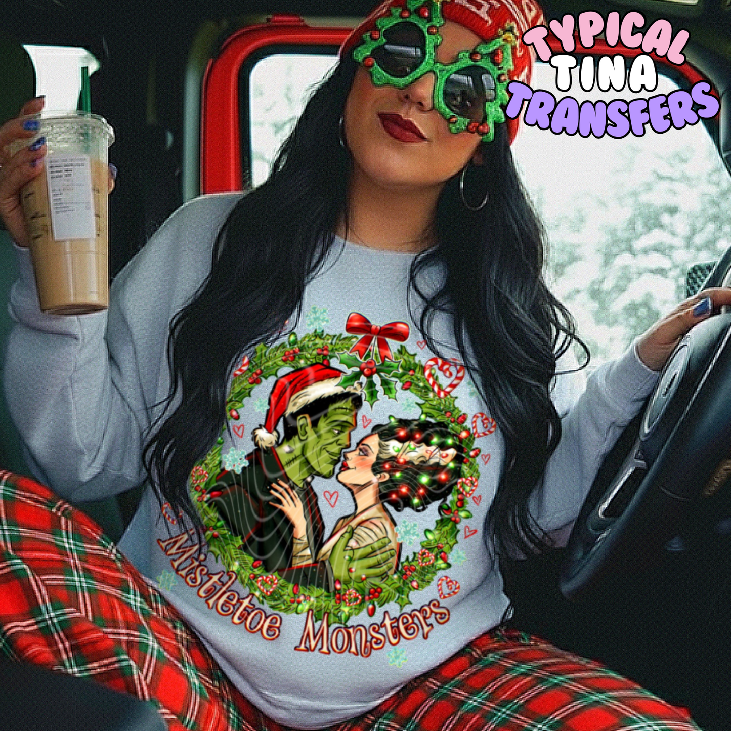 Mistletoe Monsters |  DTF Transfer | POD