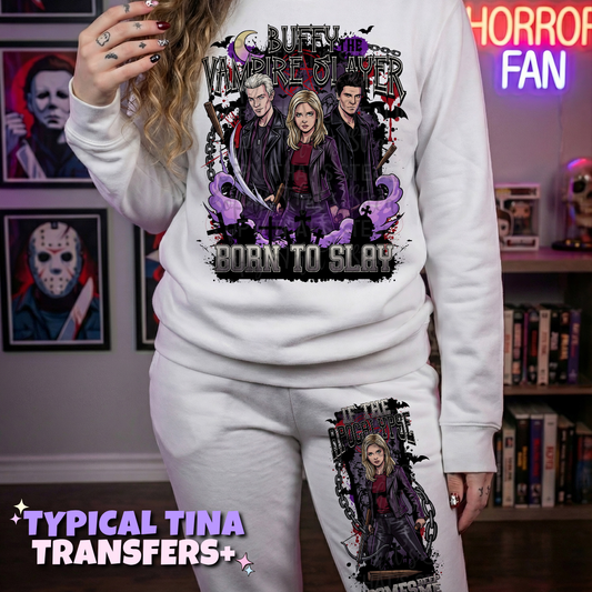 Buff born to slay | DTF Transfers | POD