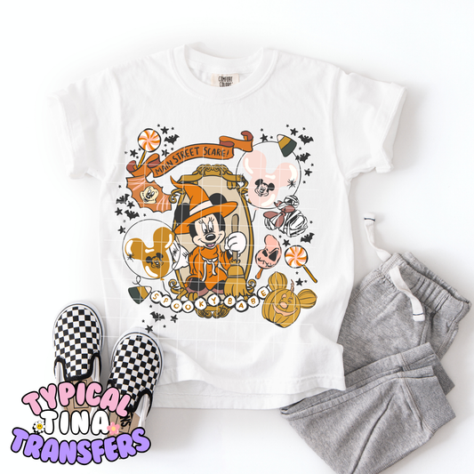 Mainstreet Scare Min Mouse | DTF Transfer | POD