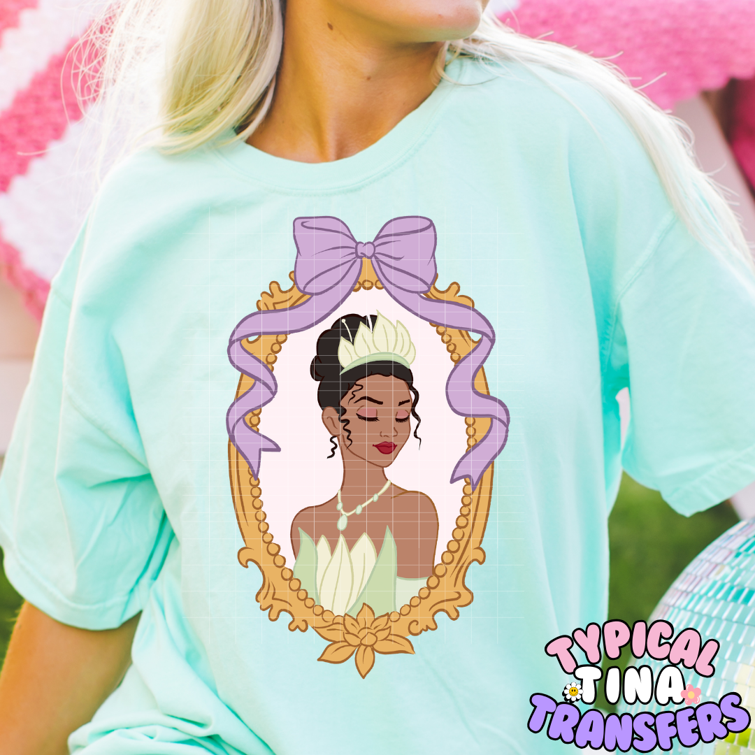 Ti - Dainty Frames | DTF Screen Print | POD - choose design