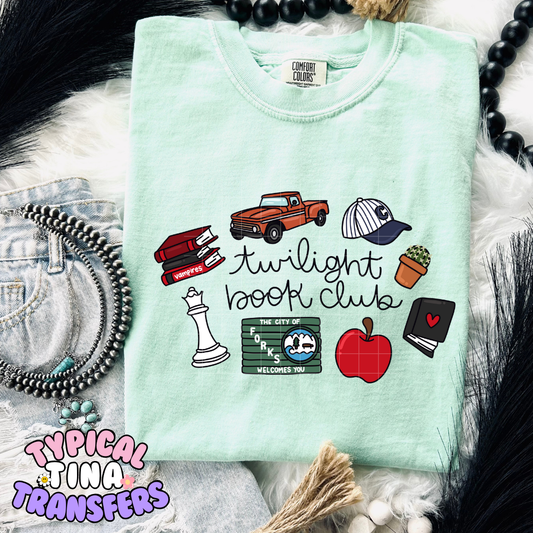 Vampire Book Club | DTF Transfer | POD