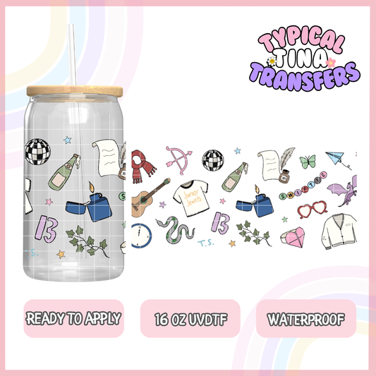 UVDTF #3041 | 16oz UVDTF Wrap | POD