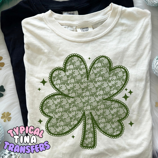 Lace shamrock | DTF Transfers | POD