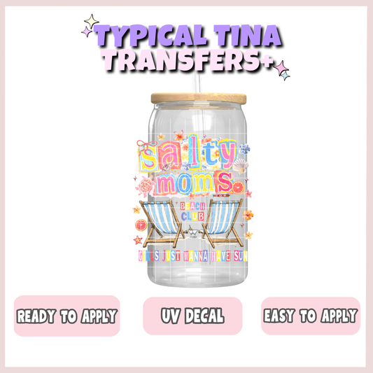 Salty Moms | UV decals | POD