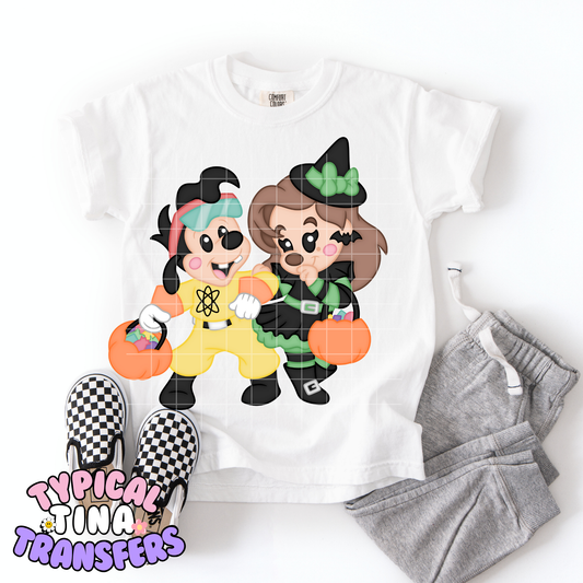 Trick or treat Max and Rox | DTF Transfer | POD