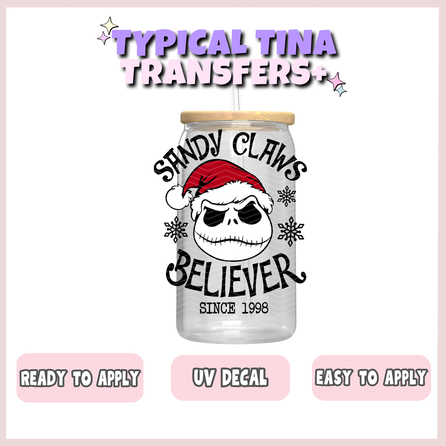 Sandy C - believer | UV decals | POD