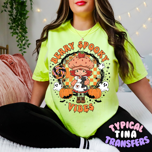 Strawberry Spooky vibes | DTF Transfer | POD