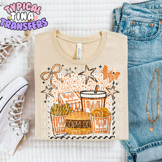 Coquette What Burger | DTF Transfer | POD