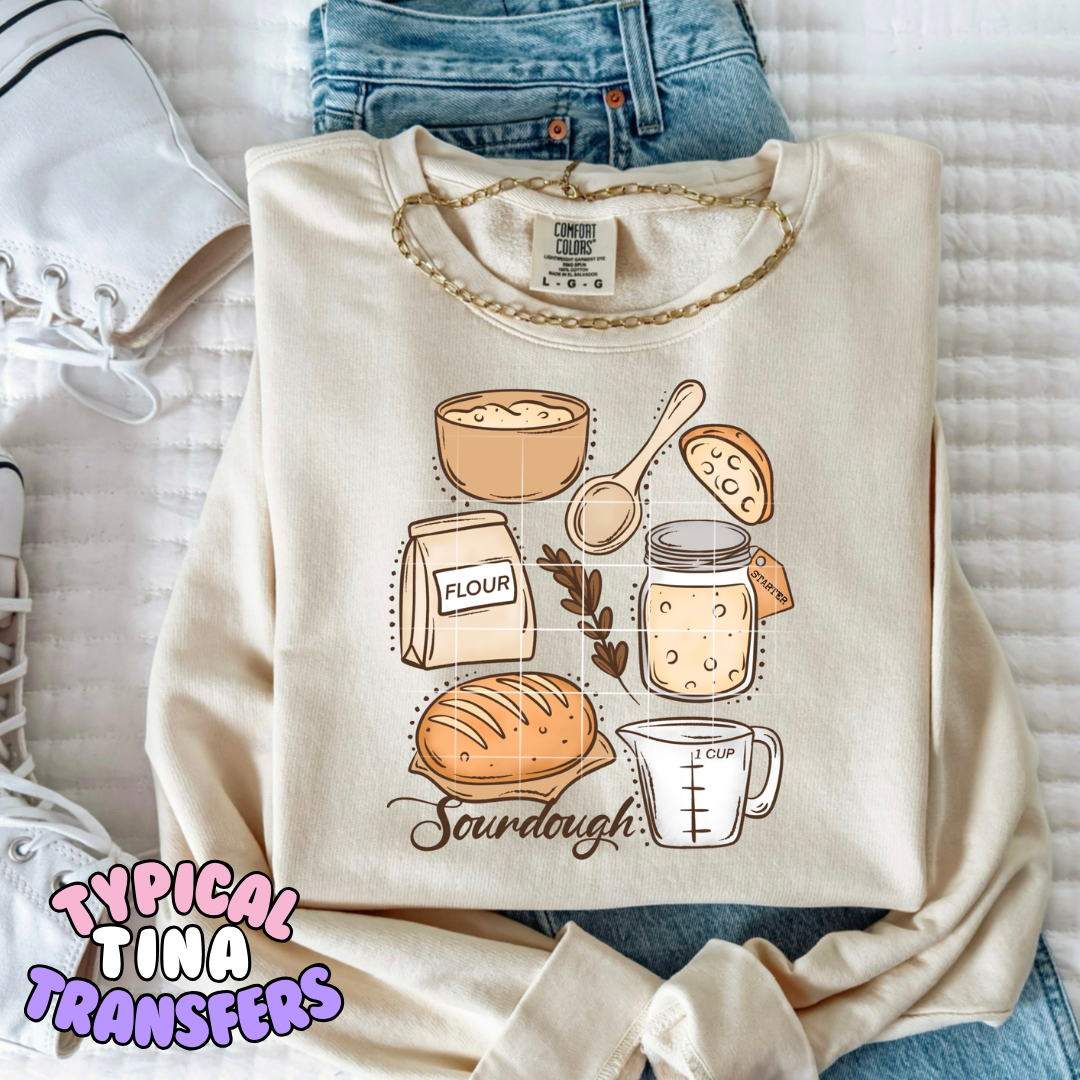 Sourdough | DTF Transfers | POD