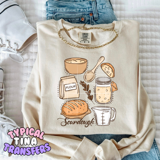 Sourdough | DTF Transfers | POD