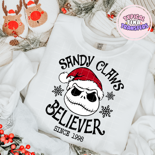 Sandy Claws | DTF Screen Print