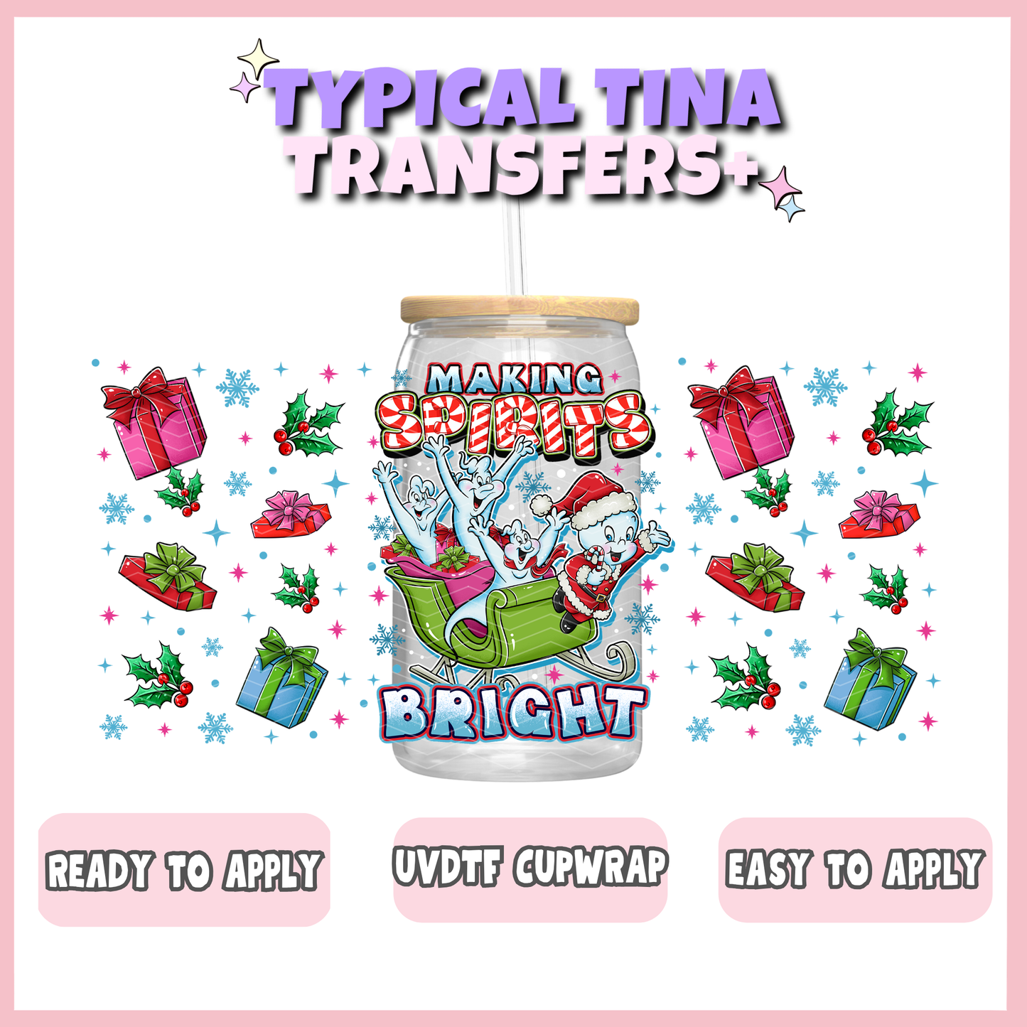 UVDTF #3153 | 16oz UVDTF Wrap | POD