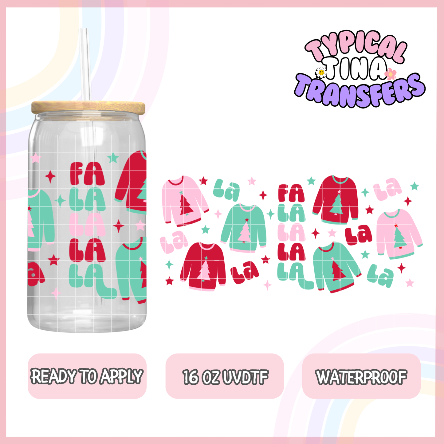 UVDTF #3171 | 16oz UVDTF Wrap | POD