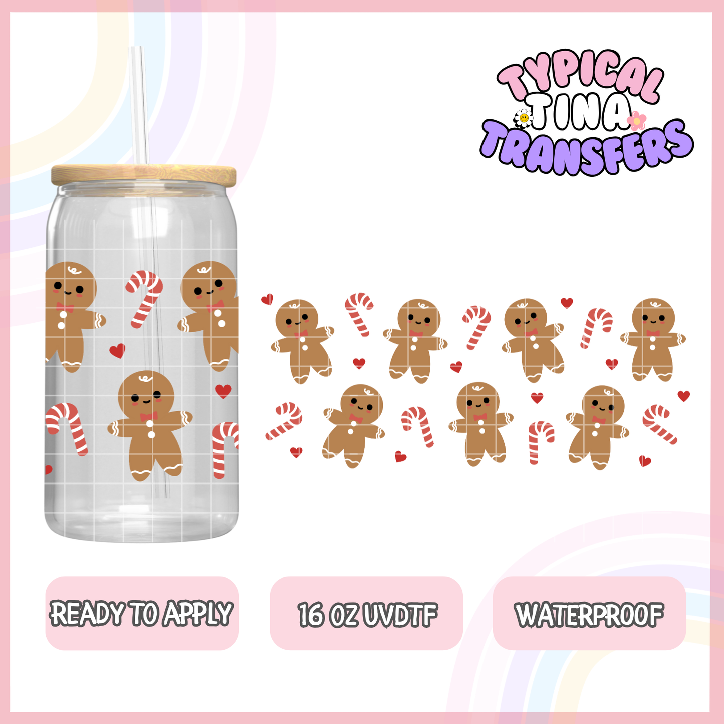 UVDTF #3176 | 16oz UVDTF Wrap | POD