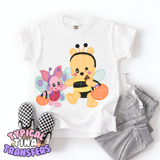 Cute bubble bees | DTF Transfer | POD