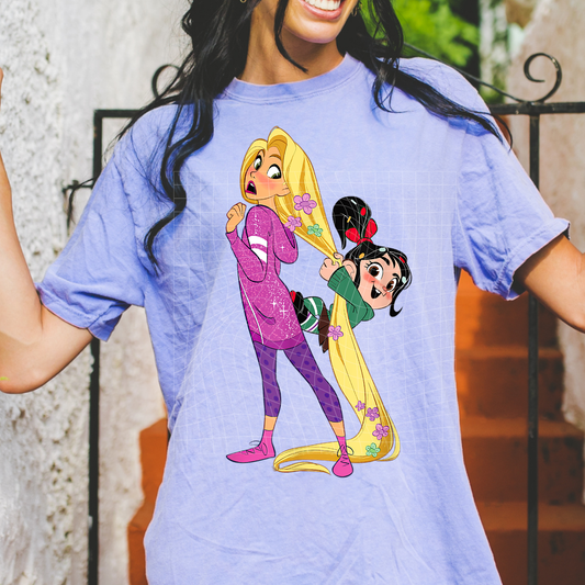 Punzel and Vanel | DTF Screen Print | POD