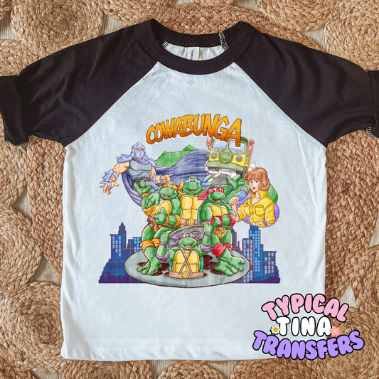 Turtle Time | DTF Screen Print | POD