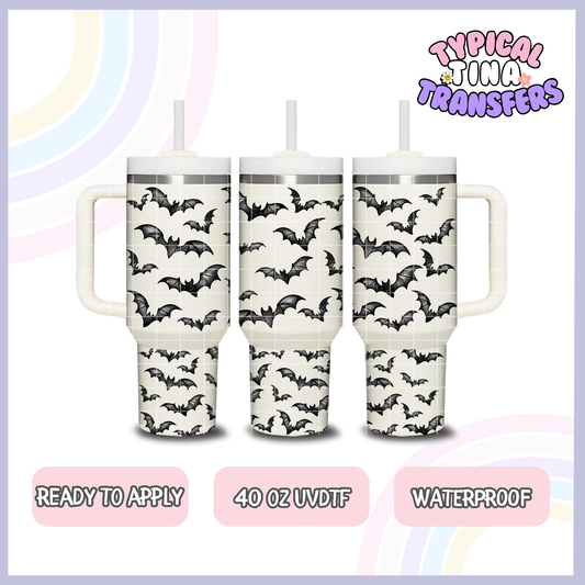 Freakin bats | 40oz UVDTF Wrap | POD