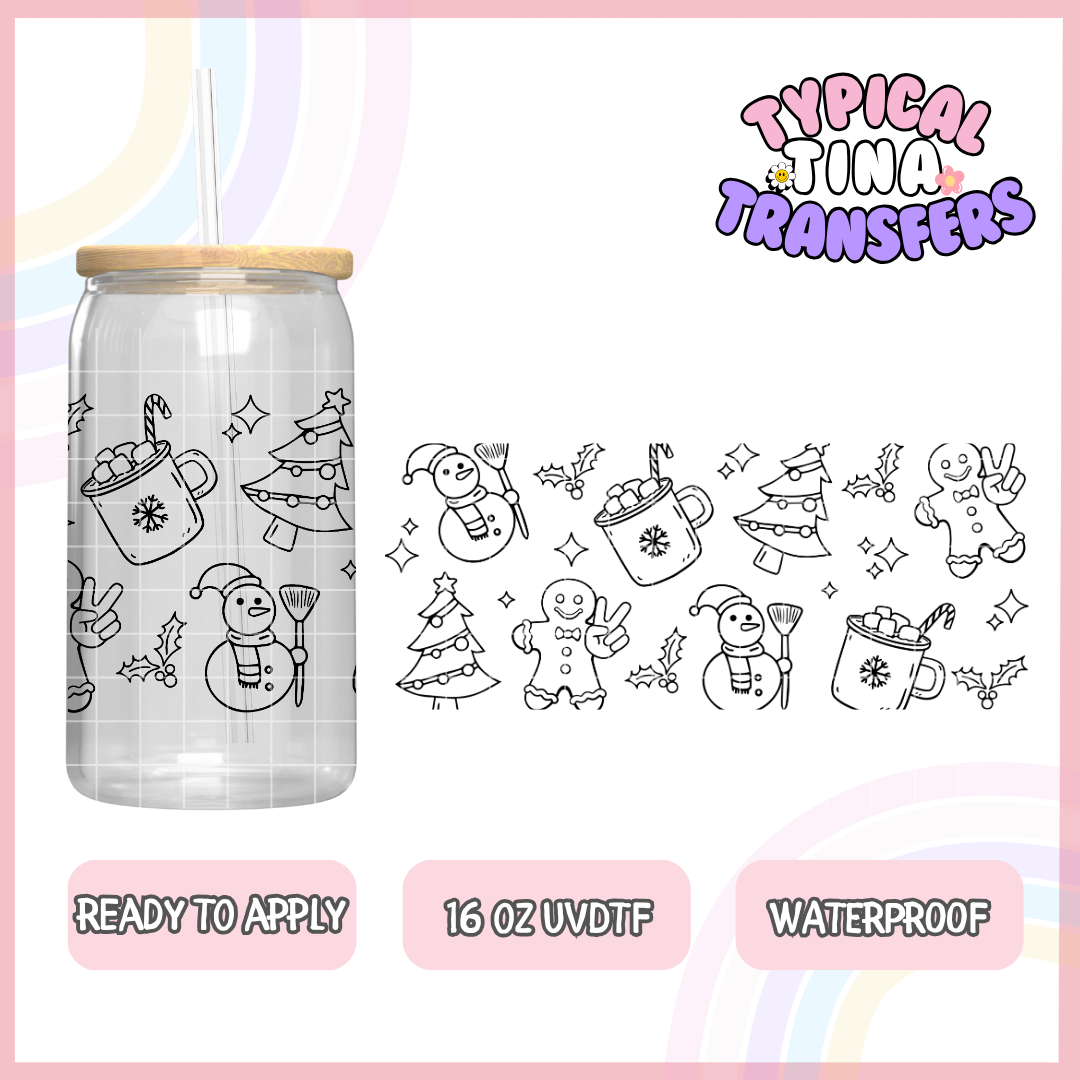 UVDTF #3252 | 16oz UVDTF Wrap | POD