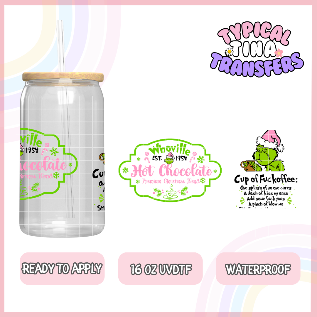 UVDTF #3284 | 16oz UVDTF Wrap | POD