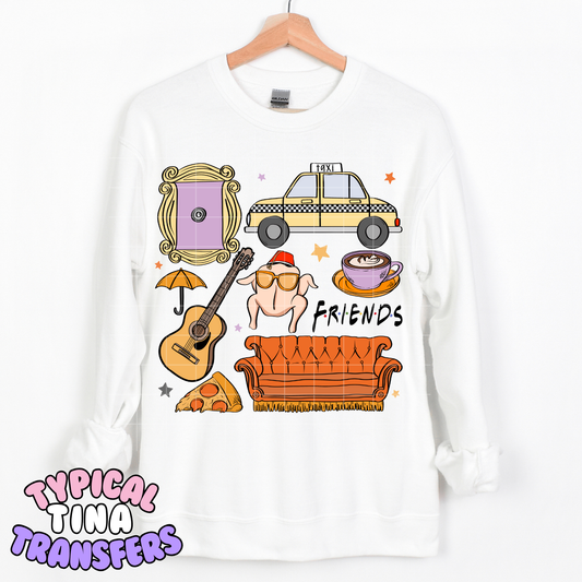 Friends Elements | DTF Transfer | POD