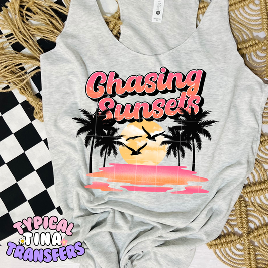 chasing sunshine | DTF Transfer | POD